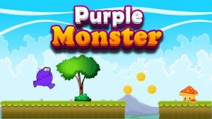 Purple Monster Adventure: Platform Game