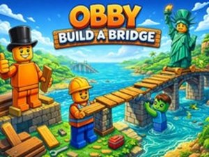 Obby: Build a Bridge Online Game - Strategy Game