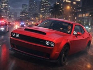 Wildcat Dodge Challenger Driving Arcade