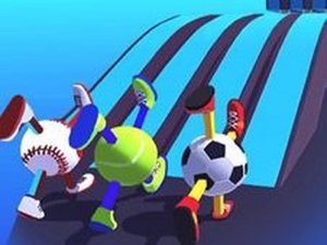 Ball Legs 3D Racing Arcade Game