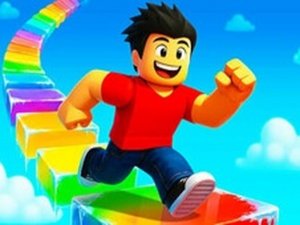 Obby Rainbow Tower Parkour Arcade Game