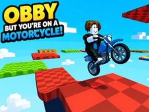 Obby Motorcycle Parkour Online Arcade Game
