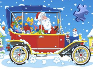 Festive Vehicle Puzzle Game