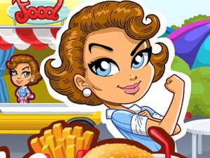 Julia's Food Truck Cooking Game - Burger Arcade Game