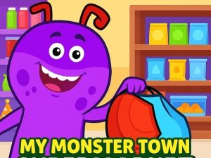 Supermarket Adventure with Friendly Characters