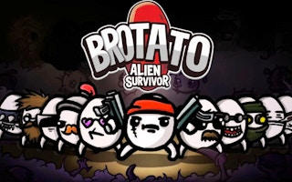 Brotato Alien Survivor Roguelite Precision Fighter
