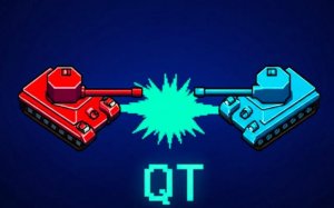 Quantum Tanks: 2-Player Battle Arena Game