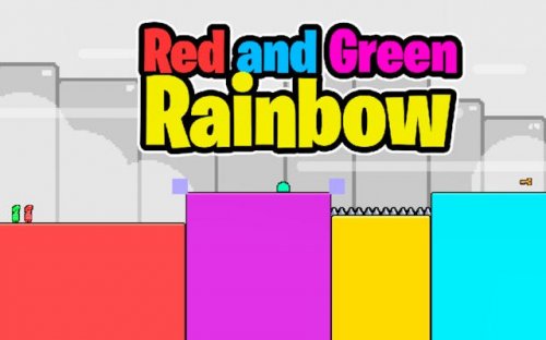 Red and Green Rainbow: Laser Escape