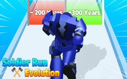 Soldier Run Evolution - Platform Runner Game
