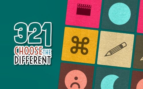 321 Choose the Different - Spot the Odd One Out Game