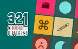 321 Choose the Different - Spot the Odd One Out Game
