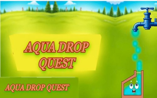 Aqua Drop Quest - Water Puzzle Challenge