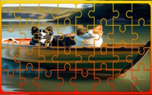 Dog and Cat Jigsaw Joyride: Puzzle Slider Game