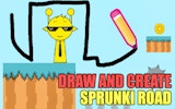 Draw and Create Sprunki Road - Drawing Puzzle Game