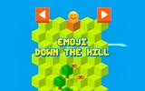 Emoji Down The Hill: Zigzag Adventure