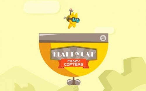 FlappyCat Crazy Copters - Endless Flying Adventure