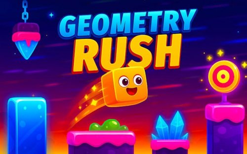 Geometry Rush - Precision Platformer Game