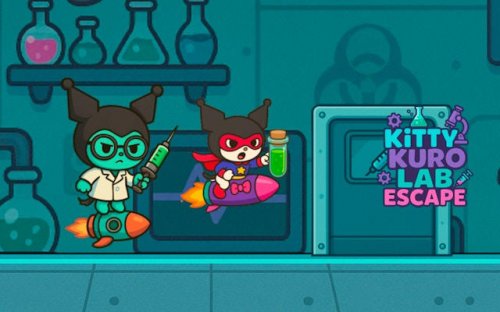 Kitty Kuro Lab Escape - Cat Adventure Game