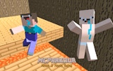MCParkour Noob & Noob Baby - 3D Two-Player Parkour Game