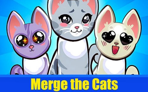 Merge the Cats - Relaxing Merge Puzzle Game