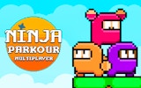 Ninja Parkour Multiplayer - 2D Platform Parkour Game