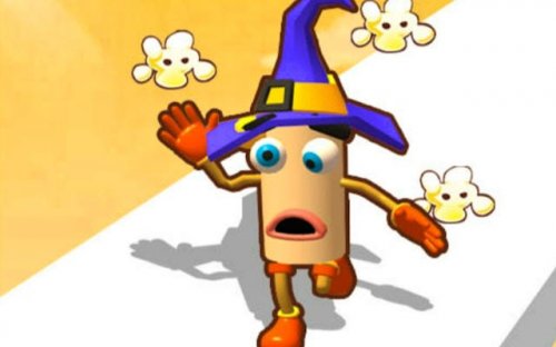 Popcorn Race 3D - Magical Parkour Adventure