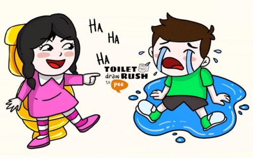 Toilet Rush: Draw to Pee - Puzzle Adventure