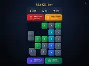 Tile Merge Number Challenge